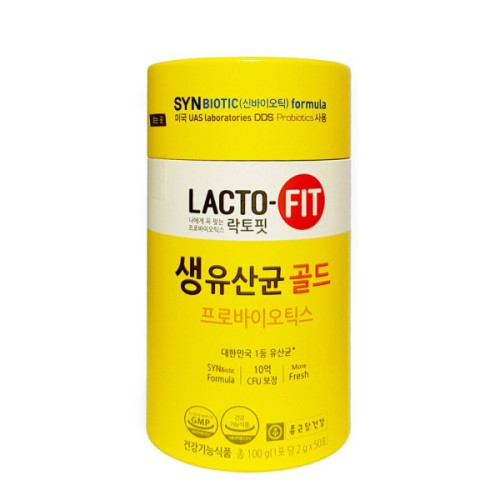 종근당 락토핏 생유산균/배변활동/식이섬유/비타민