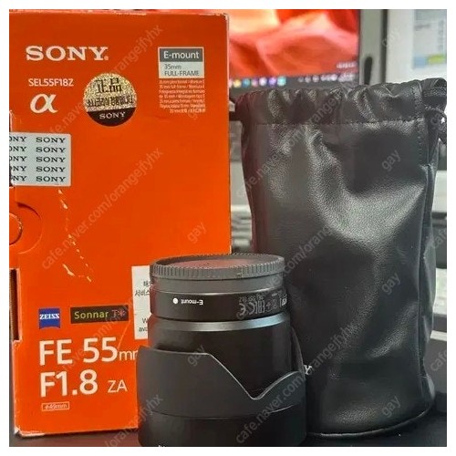 소니 55.8 55mm f1.8 zeiss 풀프레임렌즈