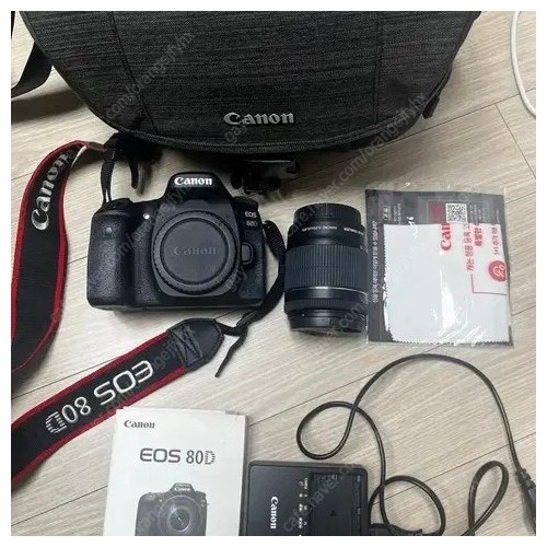 캐논 80D + 18-55 렌즈